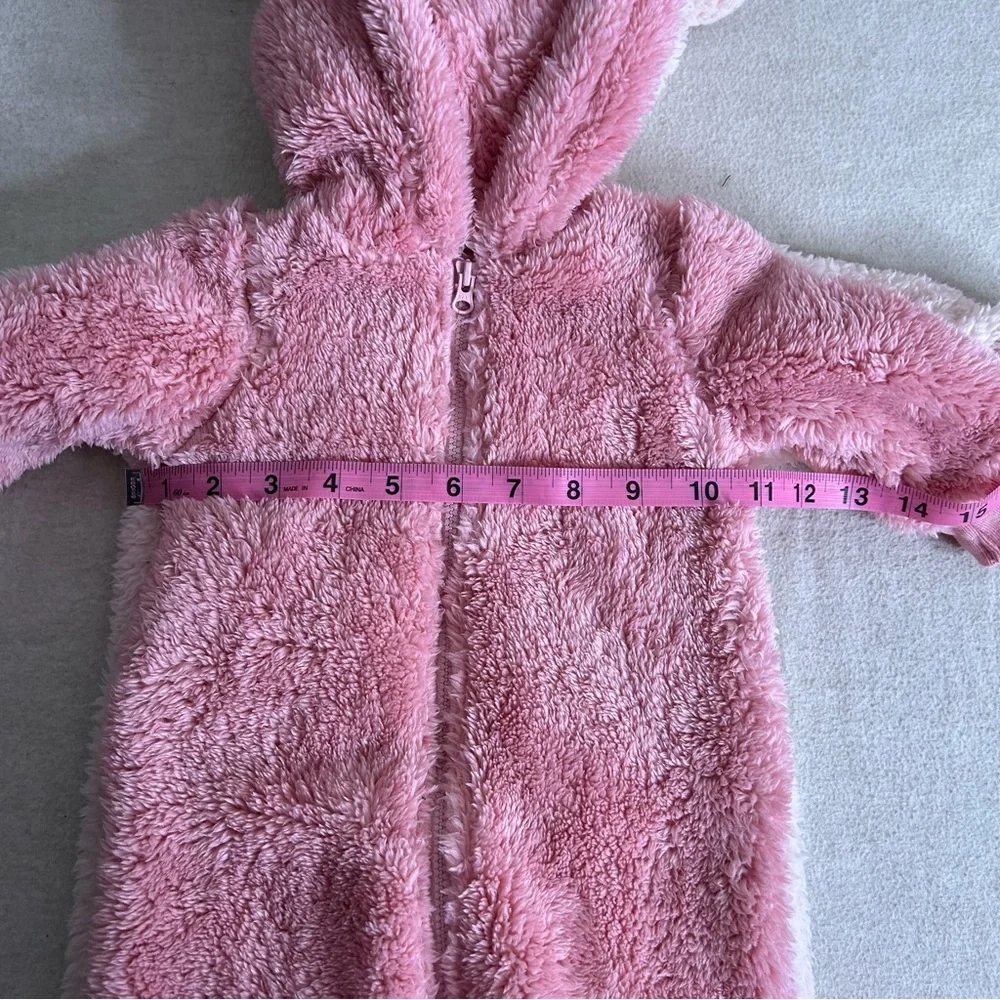 Bundle Carter's‎ Pink Sherpa One piece jumpsuit size 3-6M